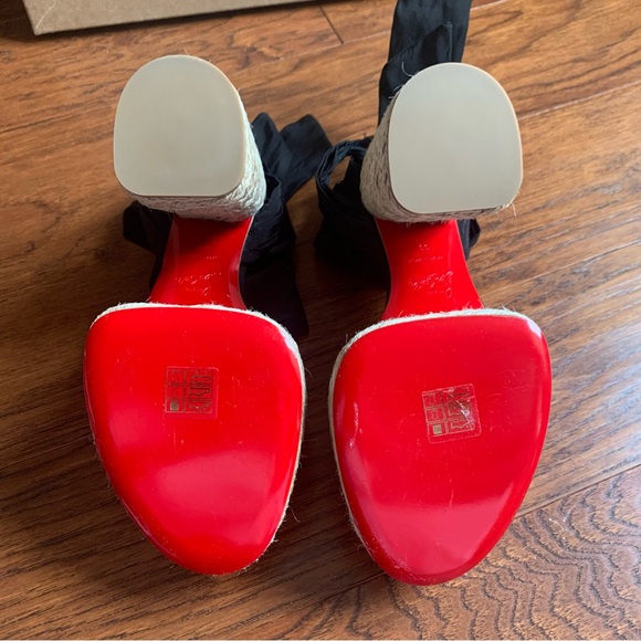 Louboutin Mariza Du Desert 130MM Black - Size 38 - Picture 11 of 15